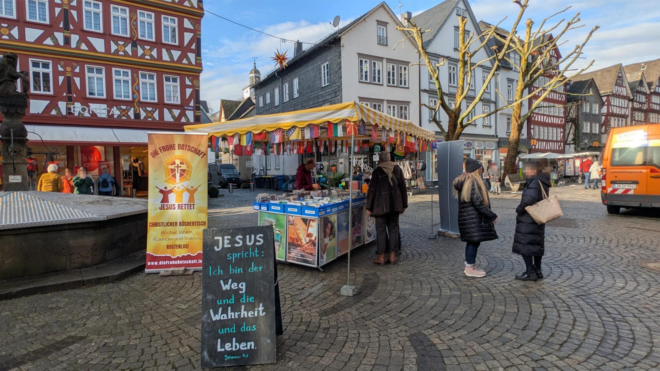 Büchertisch vom 16.01.2026 in Zusammenarbeit mit der Mission für Süd-Ost-Europa