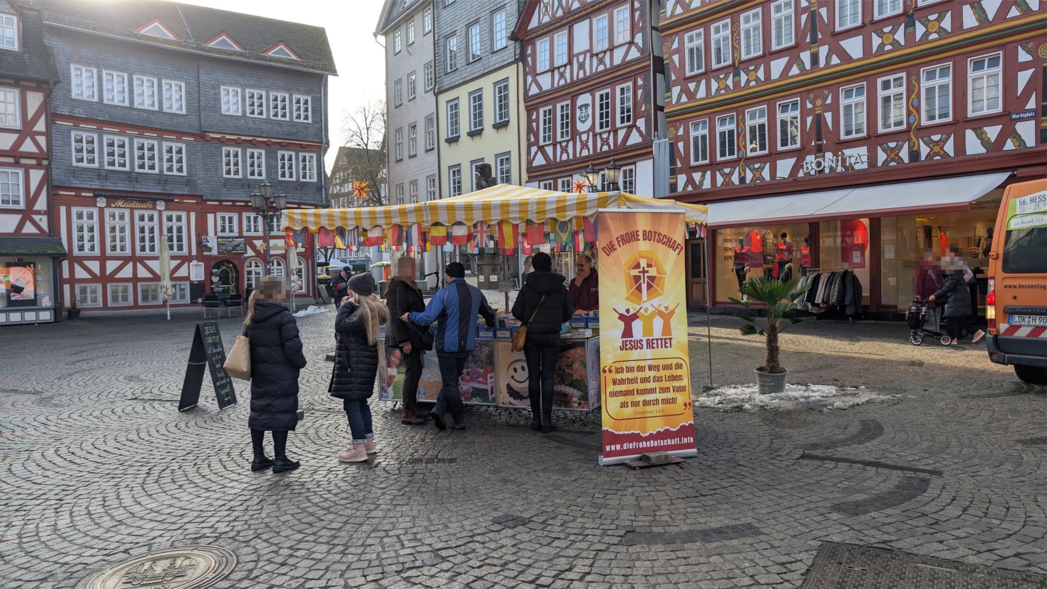 Büchertisch vom 16.01.2026 in Zusammenarbeit mit der Mission für Süd-Ost-Europa